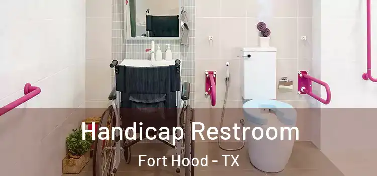 Handicap Restroom Fort Hood - TX